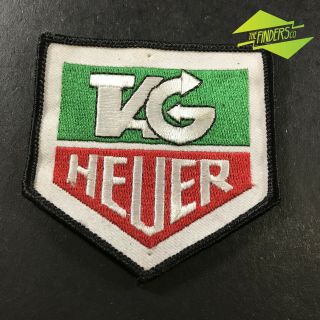 Vintage Tag Heuer Motor Car F1 Logo Jacket Iron / Sew On Patch