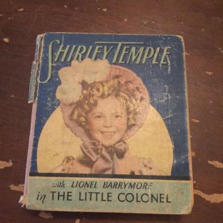 1922 Shirley Temple The Little Colonel Saalfield Big Little Book