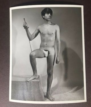 Late 1960’s Physique Photography,  4x5 Posing Strap Era,  Male Nude,  Gay Interest