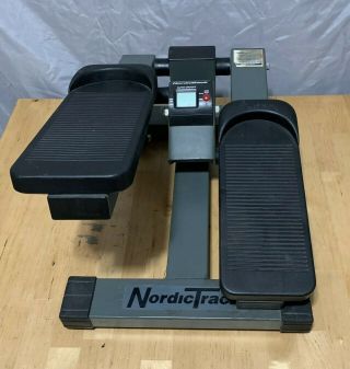 Vintage Heavy Duty Nordictrack Mini Stepper Fitness Exercise Workout Meter