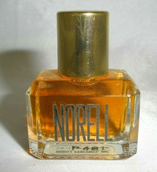 Vintage Miniature Norell Pure Parfum Perfume 1/8 Fl Oz