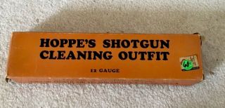 Vintage Hoppe’s Shot Gun Cleaning Outfit Tin Box 1940