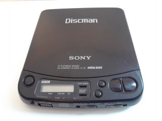 1993 Vintage Sony Discman D - 121 Portable Cd Player Mega Bass