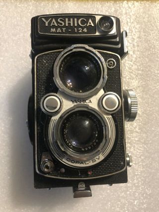 Vintage Yashica Mat 124 Medium Format Camera