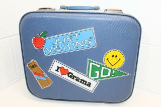 Vintage Childrens Suitcase I Love Grama Luggage Just Visiting Kids/child/70 