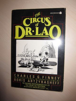 Vtg Pb Book,  The Circus Of Dr.  Lao By Charles G.  Finney Ill By Artzybasheff 1976