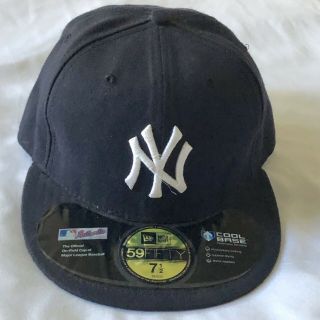 York Yankees Era 59fifty Hat Fitted 7 1/2 Cool Base On Field Cap
