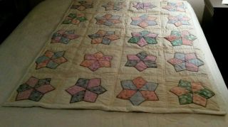 Vintage Top Quilted Lap Quilt