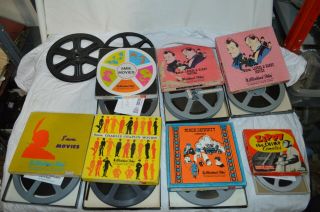 Vintage 8 Movies,  Laurel & Hardy,  Zippy The Chimp,  Charlie Chaplin And Mor