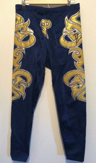 Wwe Primo Colon Ring Well Worn & Hand Signed Autographed Wrestling Tights Pants
