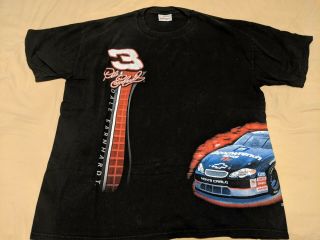 Vintage Dale Earnhardt Sr 3 Competitors View T Shirt Size Xl The Intimidator