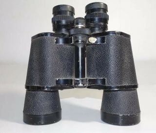 Vintage Black Tasco Binoculars 7 X 50 Field View Model No.  306 No.  35043