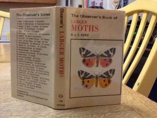 Observers Book Of Larger Moths 1978 :