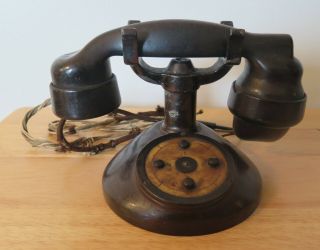 Vintage Antique Graybar Inter Phone Desk Telephone