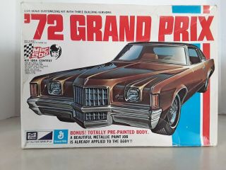 Mpc 1972 Pontiac Grand Prix 1/25 Model Kit