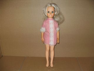 Vintage Ideal Toy Corp Blonde Growing Hair Chrissy Doll