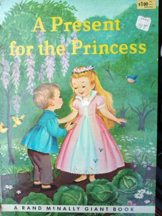 A Present For The Princess Vintage Rand Mcnally Tip Top Elf Book 1959 Good