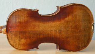 Old Violin 4/4 Geige Viola Cello Fiddle Label Ettore Siega