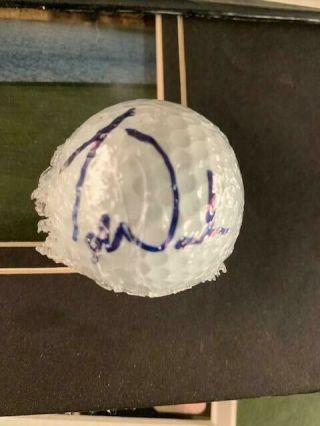 Tiger Woods Signed Golf Ball Autographed