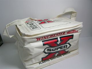 Vintage Winchester Western X Shotgun Shell Zippered Insulated Bag
