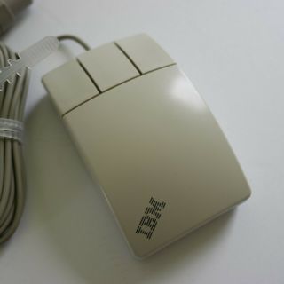 Vintage Classic IBM PS2 Three Button PC Computer Mouse 43G2444 M - SF15 2