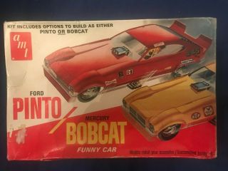 Amt Vintage Ford Pinto/mercury Bobcat Funny Car 1/25 Scale
