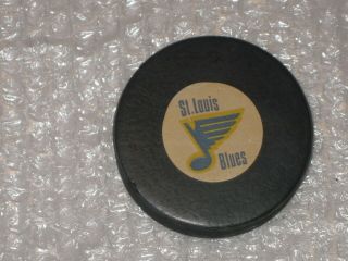 St.  Louis Blues Puck Nhl Viceroy Rubber Crested 1973 - 1983