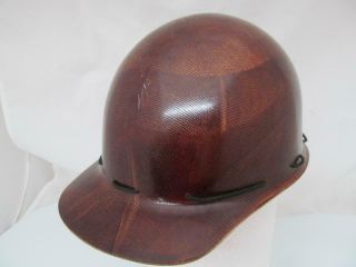 Vintage M - S - A Skullgard Hard Hat Type B Adjustable Cradle 1942 Latest Patent No