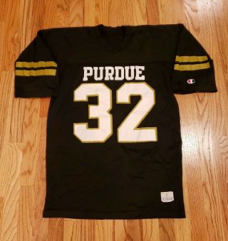 1980s Vintage 32 Purdue University Boilermakers Football Jersey Large Champion