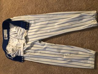 1982 Milwaukee Brewers Game Worm Uniform Pants Manager Buck Rodgers World Series