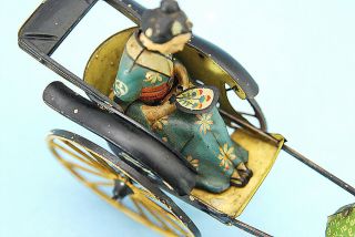 Extremely Rare Antique Lehmann Wind Up Tin Toy " Matsuyama "
