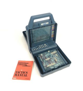 Electronic Talking Battleship Command - 1990 V - Tech Game - Vintage