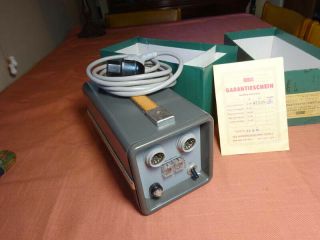 Vintage Rft M.  Gefell N690 Microphone Power Supply - Nos For Mv690/691/692