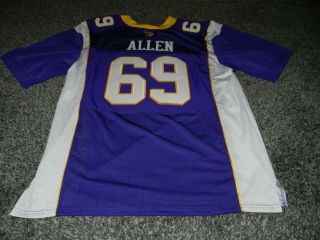 Authentic Nike Minnesota Vikings 69 Jared Allen Nfl Football Jersey In Size 52