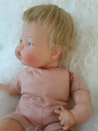 Vintage Ideal Toys Tiny Thumbelina Doll 14 inches long - 2