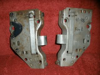 Pair 1941 1942 1946 1947 1948 Ford Front Door Latches 11a7021812 Coupe Sedan