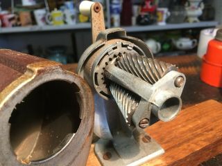 BRT Vintage Hand Wound Old Boston Pencil Sharpener Made in the U.  S.  A. 3