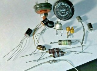 15 Vintage Germanium Transistors Diodes Ck722 Solitron Daf3a Western Electric