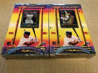 1994 Topps Finest Series 1 & Series 2 - Find Refractors Both Boxes Are