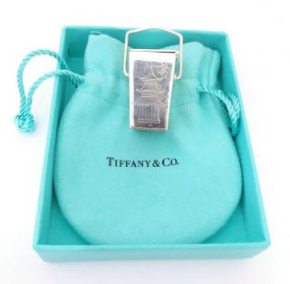 Tiffany & Co.  Authentic Sterling Silver Unusual Chinese Takeout Pagoda Pill Box 3