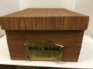 Vintage Billy Kid Stetson Size 7 1/8 Cowboy Hat
