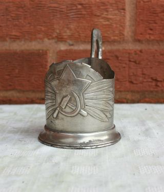 20th Century Russian Soviet Ussr Solid Silver Cup 165 Grams