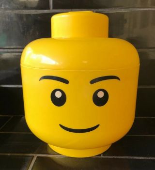 Lego Large Head Plastic Storage Container Tub