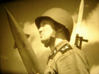 Vintage 16mm Soviete Education " Our Beloved Army " Film B/w Military