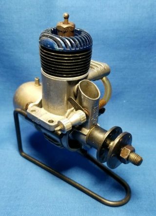 Vintage 1950 Ohlsson & Rice O&r 29 Blue Head Model Glow Cl/uc Engine