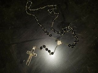 Antique Rosary,  In Exorcism Of Demon Haunted Spirit One Of A Kind,  Wicca
