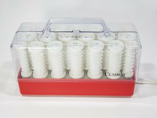 Vintage Clairol Style Setter 20 Instant Wax Core C - 20 - 1 Hot Rollers Curlers