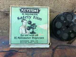 Vintage Keystone 16mm Short Film Injured Innocence Movie Or cartoon ? 2