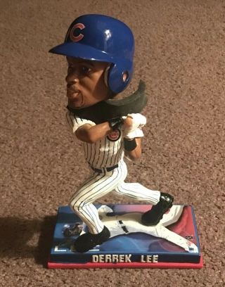 Derrek Lee Chicago Cubs Limited Edition Forever Bobblehead Numbered To 2009 Rare