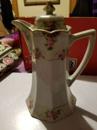 Vintage Tohina E - Oh Hand Painted Nippon Tea Pot
